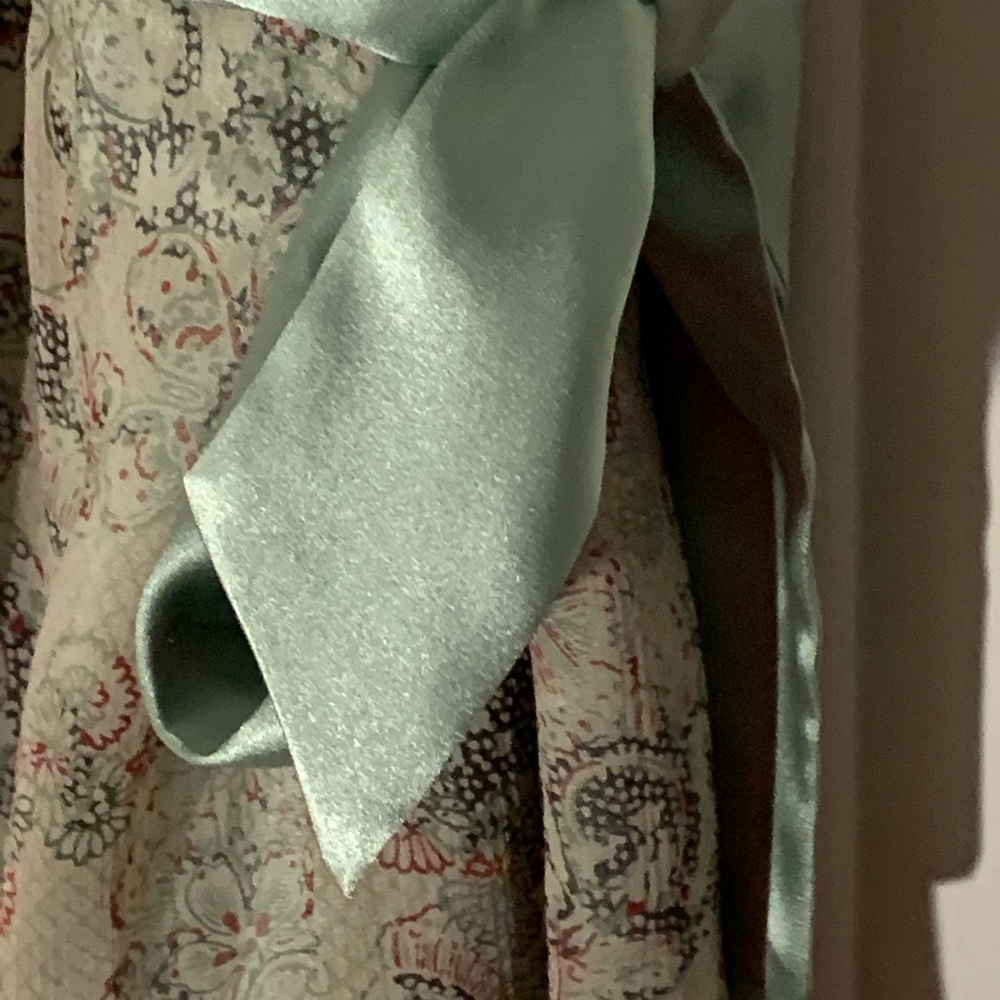 Tahari Chiffon Over Silk Tank Blouse - image 3